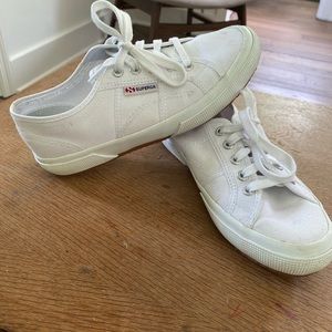 Superga classic white sneakers